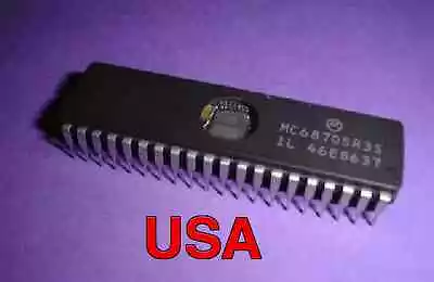 MC68705R3S MOTOROLA Microcontroller W/Erasable EPROM & A/D Ceramic DIP-10 Avail • $12