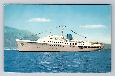 Epirotiki Lines Ship Transportation Antique Vintage Postcard • $7.99