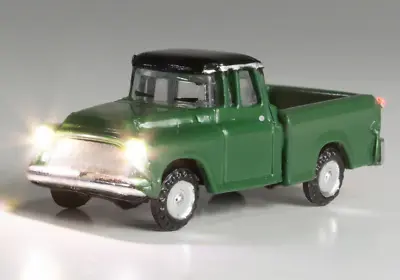 Woodland Scenics ~ New 2024 ~ N Scale ~ Just Plug ~ Green Pickup Truck ~ JP5610 • $24.23