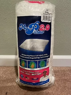 My Pillow 2.0 Cooling Bed Pillow King Size 18.5” X 34” Medium Loft NEW • $74.50