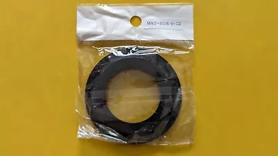 M42 To Canon EOS EF Mount Camera Lens Adapter Manual Focus - With Flange • £1.99