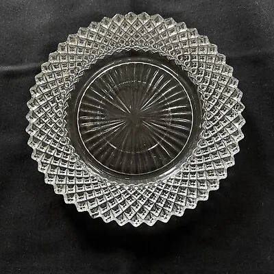 ANCHOR HOCKING MISS AMERICA DEPRESSION GLASS BREAD And BUTTER PLATE • $7.50