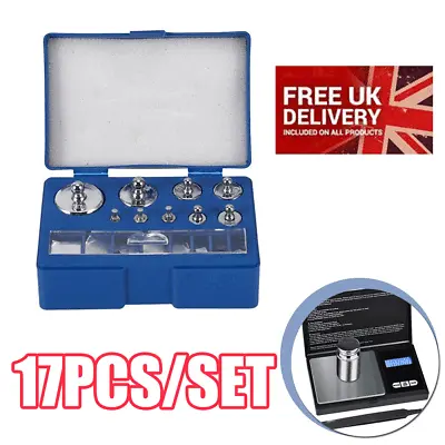 Calibration Weight Balance Scale Set Kit Digital Pocket Scale Jewelry Laboratory • £5.98