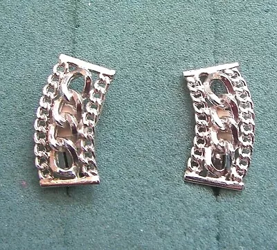  CAMELOT  Silver Tone Clip Earrings - Sarah Coventry  Vintage Jewelry - Cov • $9.95