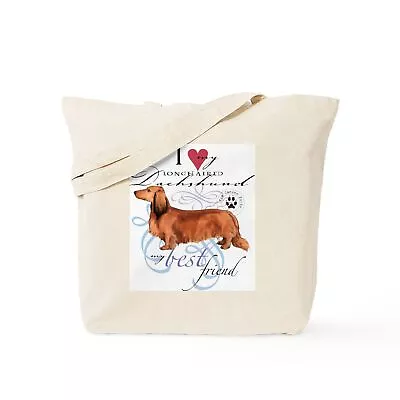 CafePress Longhaired Dachshund Tote Bag (55667676) • $10.99