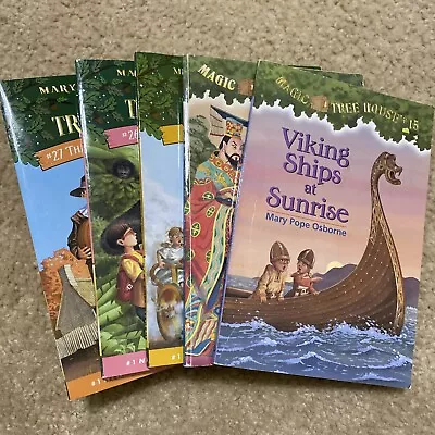 Magic Tree House (R) Ser.:set Of 5 Books Hour Of The Olympics By Mary Pope Osbor • $3.99