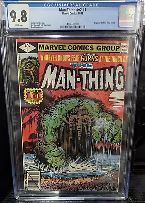 Man-Thing #1 1979 Marvel Comics CGC 9.8 NM/M • $127.43