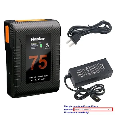 Kastar VMount Battery Dtap Charger For Mini V-Mount V-Lock Godox VL200 LED Light • $194.99