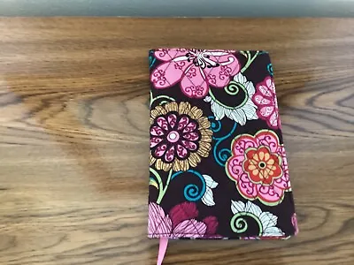 Vera Bradley Floral Paisley Fabric Book Cover With Ribbon Bookmark • $14.99