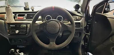 $229 • Buy Rexpeed Carbon Steering Wheel Cover - Suits Mitsubishi EVO 7, 8, 9 IX