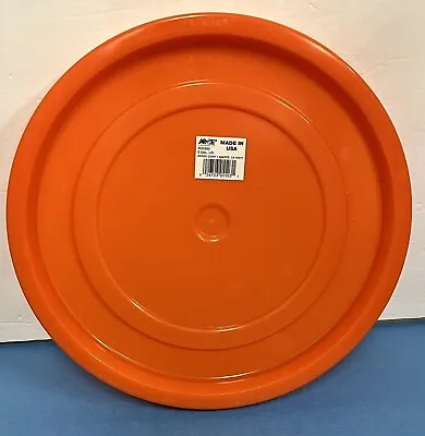 10 Lids For 3-5 Gallon Bucket Home Depot Homer Utility Orange Case Of LIDS ONLY • $28.45