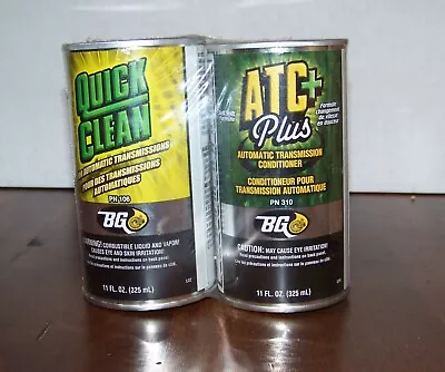 New Bg Set Of Transmission Quick Clean And Atc+ Conditioner Part # 106 310  • $20.95