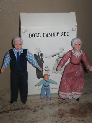 Vintage Doll House Family Set #5102- Taiwan R.O.C. In The Box- Grandparents • $19.99