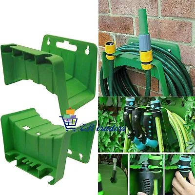 £6.95 • Buy Garden Hose Pipe Hanger Wall Mounted Cable Tidy Storage Shed Hose Reel Holder Uk
