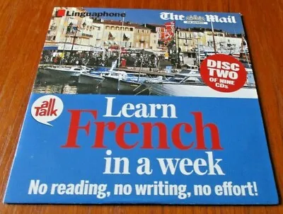 Learn French - Disc 2 Of 9 - Mail Promo Cd • £1.50