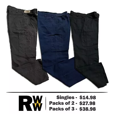 Red Kap Durable Industrial Performance Mechanic Shop Pants Work Uniform PT2A • $14.98