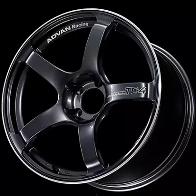 Advan Racing Gunmetallic And Ring Wheel For TC4 18x9.5 +12 5-114.3 • $926.50