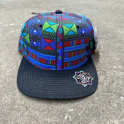 Vintage Starter SnapBack Hat Cap Aztec Print Fresh Prince Hip Hop OG NWT New 90s • $60