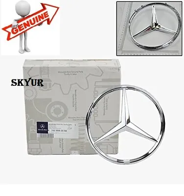 Front Grille Emblem Star For Mercedes W163 ML320 ML350 ML430 ML500 ML55 GENUINE • $69.33