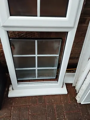 White Upvc Window With Georgian Bar Glazing In Exc Condition • £48.50