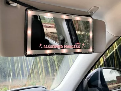 Passenger Princess Mirror Decal Car Sticker Gift For Her Girlfriend Gift Car • $10