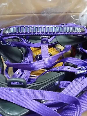 Nylon Driving Harness Set For Single Horse Full Size Colour Purple   Horses  • £59.99