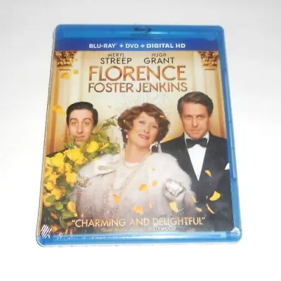 Florence Foster Jenkins (Blu-ray + DVD) Meryl Streep Hugh Grant New • $7.45