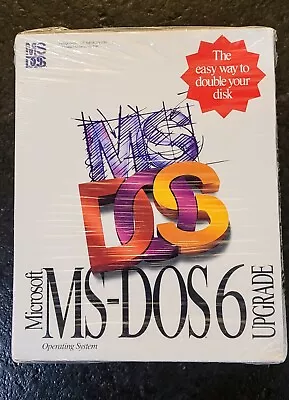 MS-DOS 6.0 Upgrade Microsoft New In Box • $59