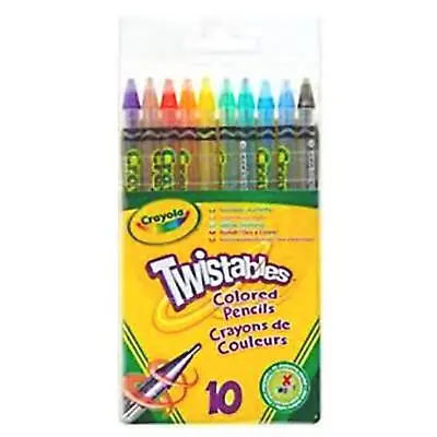 Crayola Twistables Coloured Pencils - 10pk • £3.97