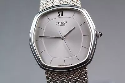 [EXC+5] Seiko Credor 5931-5230 Quartz Silver Dial Men's Wrist Watch From JAPAN • $523.60