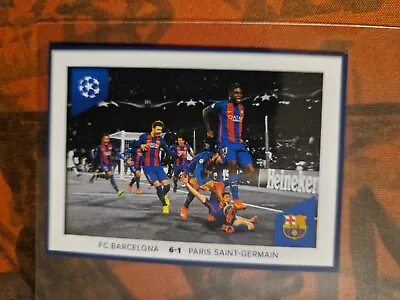 BARCELONA 2023-24 Topps UEFA CHAMPIONS LEAGUE Sticker Collection #660 • $29