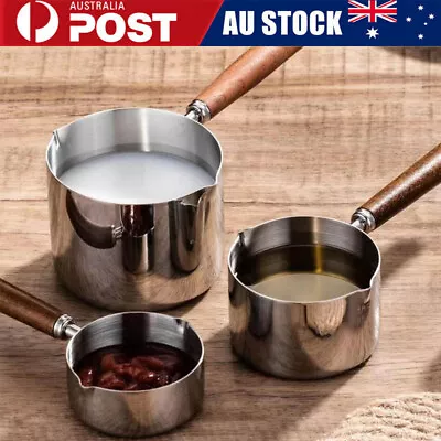 Cooking Pot Milk Pot Gravy Frying Saucepan Non Stick Small Mini Sauce Soup Pan • $13.72