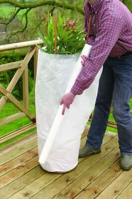 Frost Protection Garden Fleece Cold Winter Warming Crop Plant Protector Wind • £6.45