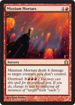 4x MTG Mizzium Mortars 4 LP Or NM Magic The Gathering Red Rare CNY • $2.74