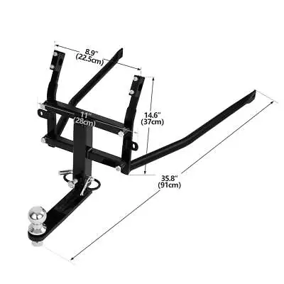 Rear Receiver Trailer Hitch Fit For Honda Goldwing 1800 2012-2017 F6B 2013-2017 • $179.99