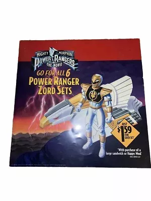 1995 Mcdonalds Power Rangers Zord • $40