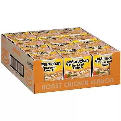 Maruchan Instant Lunch Roast Chicken Flavor 2.25 Oz Pack Of 12 • $9.59