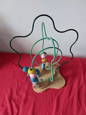 Ikea Uppsta Wooden Bead Roller Maze Baby Toddler Toy 18 Months+  • £6
