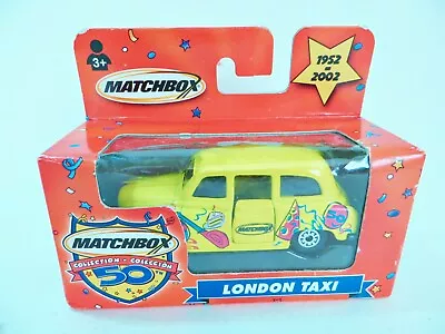 Matchbox 'london Fx4 Taxi Cab' Yellow. Mib/boxed. 50 Years Collection. 1952-2002 • $5.04