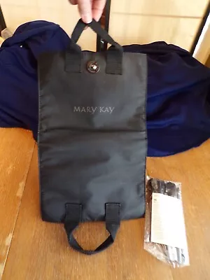 Mary Kay Black Toiletry/Cosmetic Organizer Travel Case Bag W/Professional Brushs • $15.99