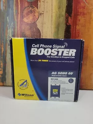 Wilson AG Soho 60 Adjustable Gain Signal Booster 801245 NEW! UNOPENED BOX! • $89.95