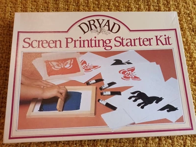£5.10 • Buy Vintage Dryad Screen Printing Starter Kit Crafts