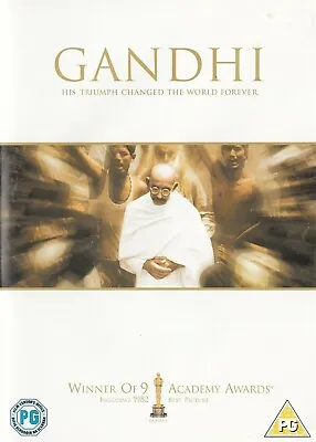 Gandhi - John Gielgud Ben Kingsley - NEW Region 2 DVD • £3.80