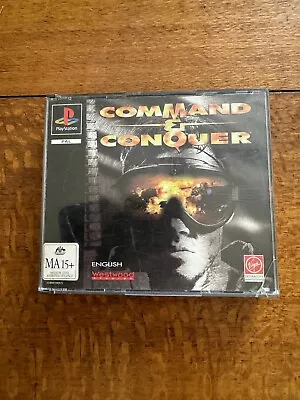 Command & Conquer PlayStation 1 PS1 PAL Missing Manual  Discs VG+ To Like New • $33