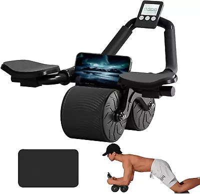 Elbow Support Automatic Rebound Abdominal WheelAb Roller For Abdominal Exercise • $54.54