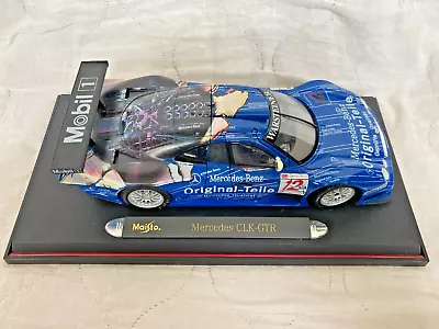 Maisto Mercedes Benz CLK GTR #12 FIA GT 1998 1/18 Scale With Display Mount • $77.77