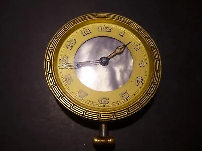Antique Sandoz 8 Days Swiss Made Car Clock Running • $85