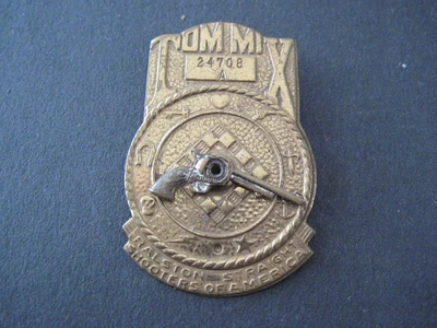 $35 • Buy 1941 Ralston Cereal Premium Tom Mix  Straight Shooters Of America Decoder Badge