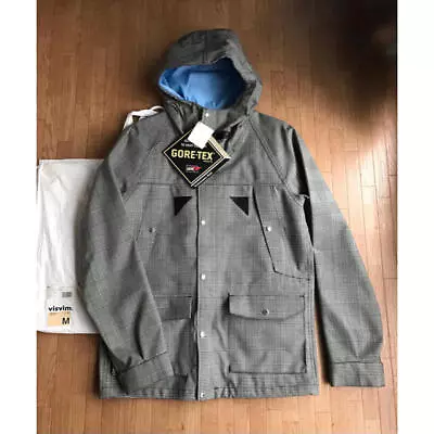 Visvim GUIDE JACKET 3L Gore-Tex Gray Wool Size M - Gently Used High • $494