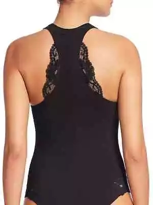 La Perla Souple Lace Trim BodySuit Black SZ 2 NWT $235 • $69.99